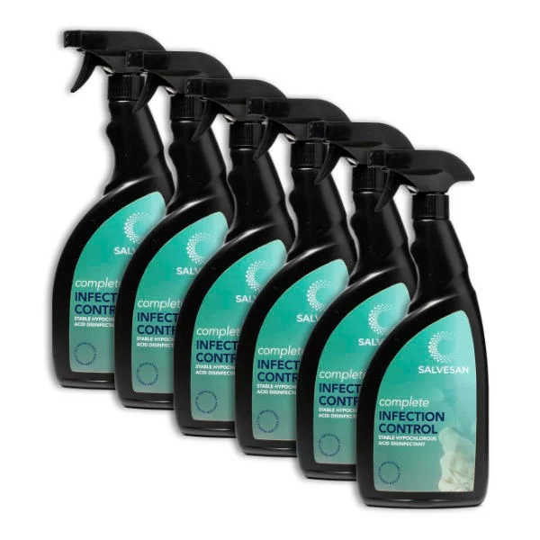 Salvesan 750ML Cleanser Spray Pack Of 6 Refillable