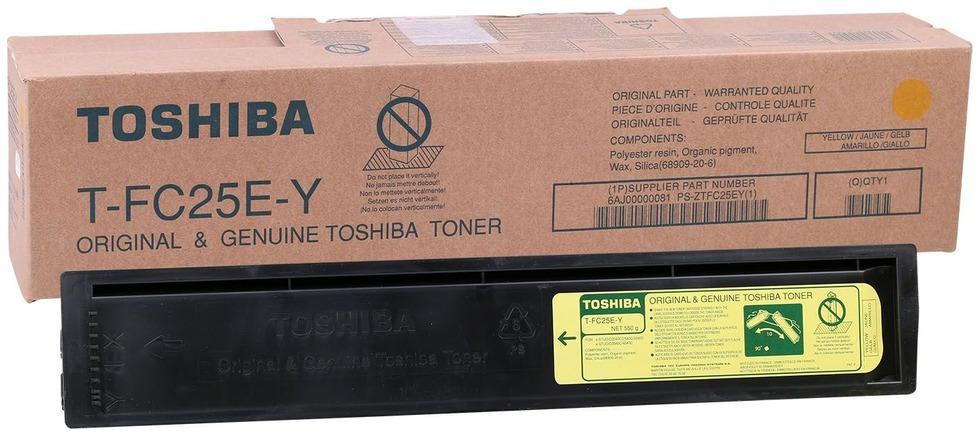 4091510 Toshiba 25 3540 35 4520 Toner Yellow 6AJ00000202 TFC25EY