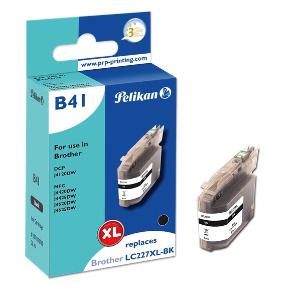 BROLC227XLBKPEL Pelikan Ink Compat For Brother LC227XLbk Black