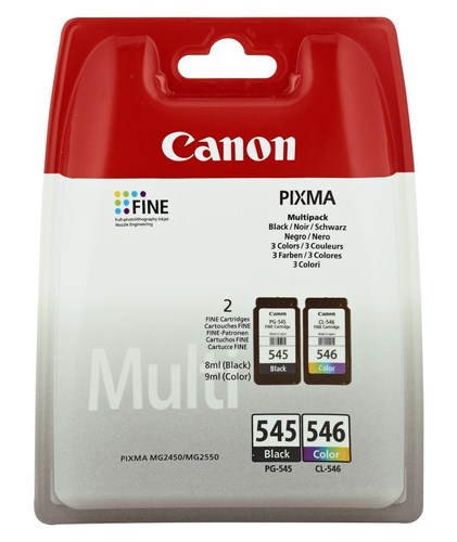 CAN8287B005 Canon IP2840 50 Ink Multipack 2 PG545 CL546 8287B005