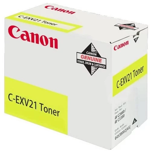 Canon IR3380/2880/3580 Toner Yellow CEXV21Y