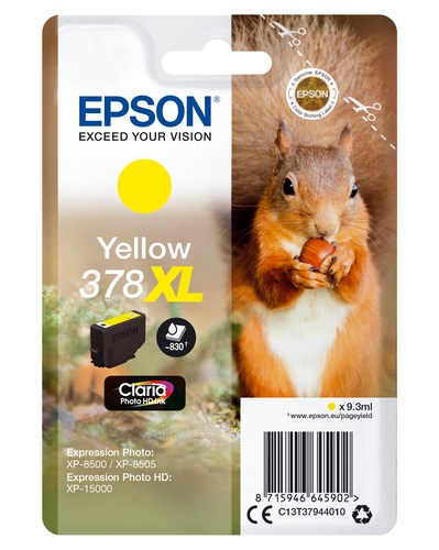 EPSC13T37944010 Epson XP8500 Ink Yellow C13T37944010