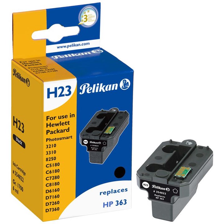 HPC8721EEPEL Pelikan Ink Compat For HP 363 Photo Black (C8721Ee)
