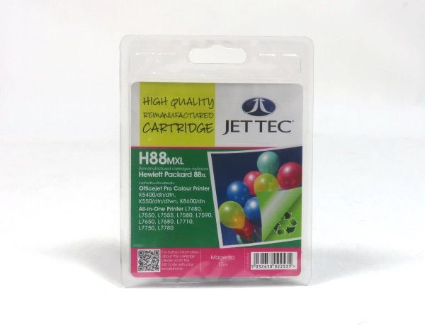 HPC9392ARM SIMPLY HP88 Magenta Remanufactured Ink C9392A