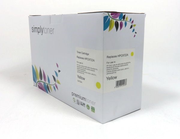 SIMPLY HP LJ4600 4650 Toner Yellow Remanufactured L29Y C9722A