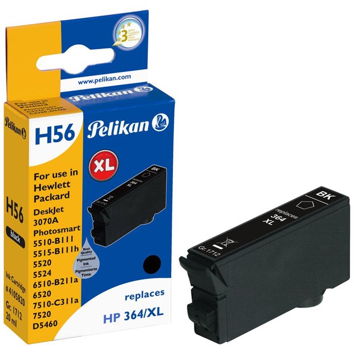 HPCB322EEPEL Pelikan Ink Compat For HP 364XL Photo Black (Cb322Ee)
