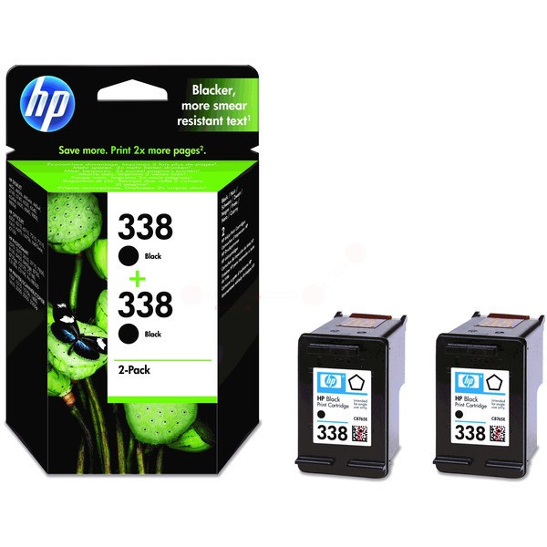 HPCB331EE HP No.338 Inkjet Cartridge 11ml Black Twin Pack Code CB331EE