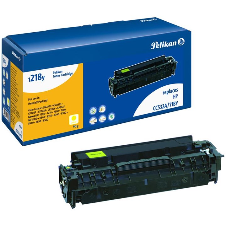 Pelikan Laser Toner For HP 304A Yellow (Cc532A)