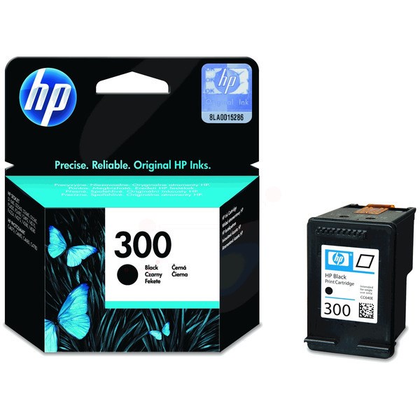 HPCC640EE HP No.300 Inkjet Cartridge Black Code CC640EE
