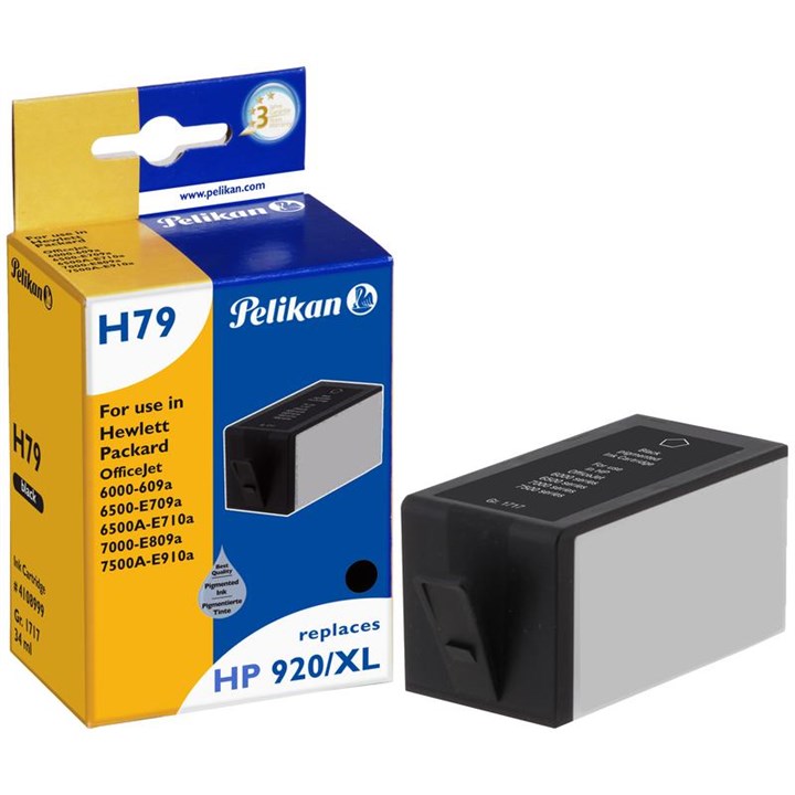 HPCD975AEPEL Pelikan Ink Reman For HP 920XL Black (Cd975Ae)