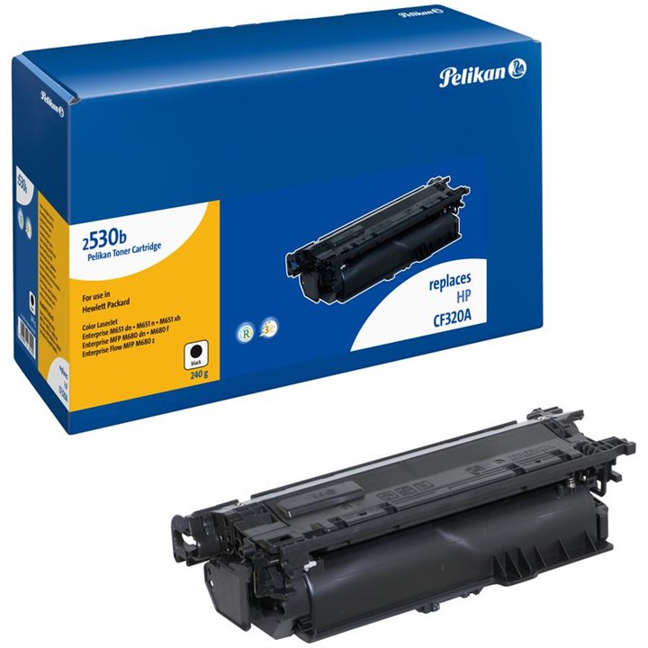 Pelikan Laser Toner For HP 652A Black (CF320A)
