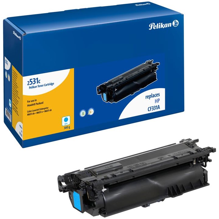Pelikan Laser Toner For HP 654A Cyan (CF331A)