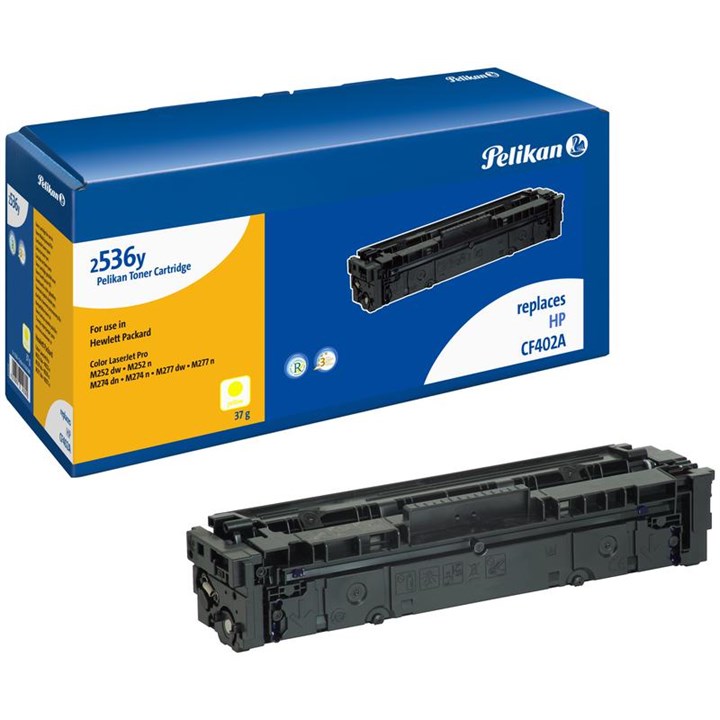 HPCF402APEL Pelikan Laser Toner For HP 201A Yellow (CF402A)