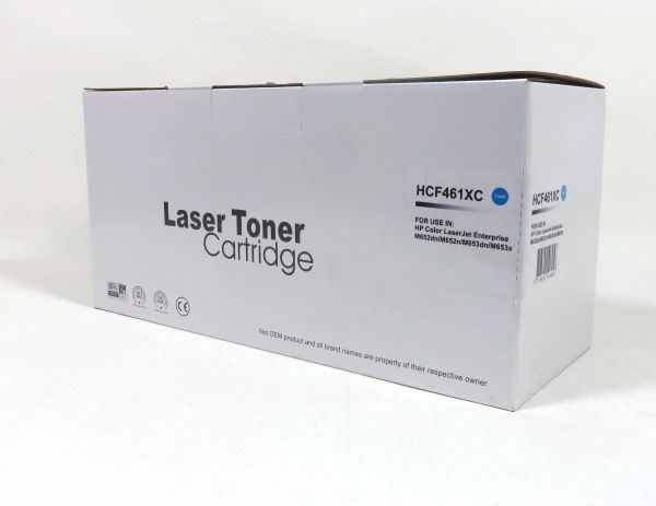 HPCF461XDD SIMPLY HP 656X High Yield Toner Cyan Compatible HP CF461X