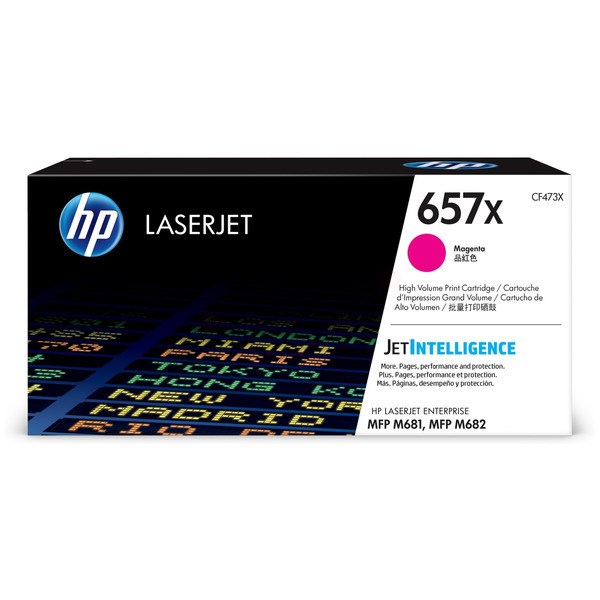 HPCF473X HP 657X High Yield Magenta Original LaserJet Toner Cartridge CF473X