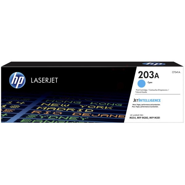 HPCF541A HP 203A LaserJet TonerCart Cyan CF541A