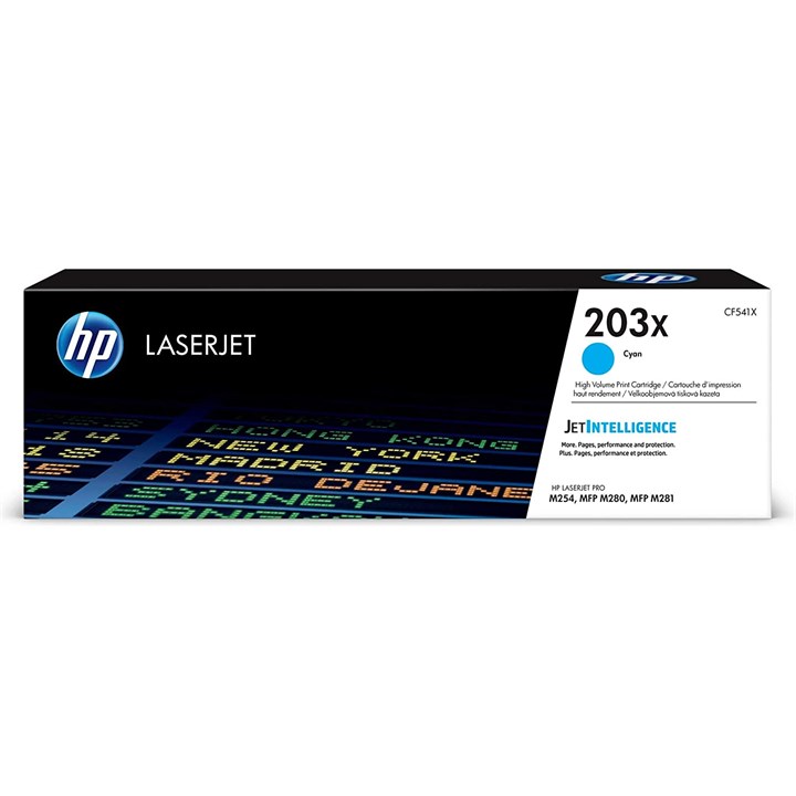 HPCF541X HP 203X Toner Cyan CF541X