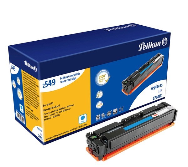 HPCF541XPEL Pelikan Laser Toner For HP CF541X Cyan
