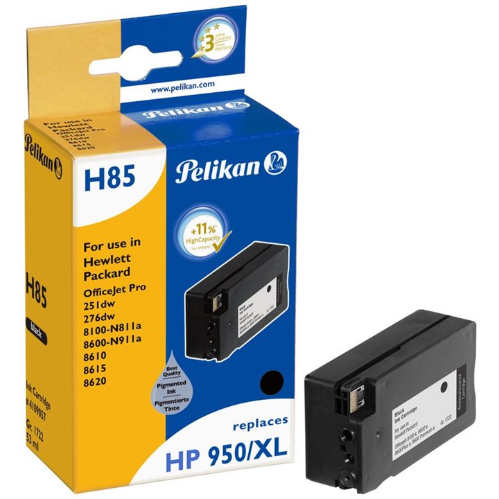 HPCN045AEPEL Pelikan Ink Reman For HP 950XL Black (Cn045Ae)