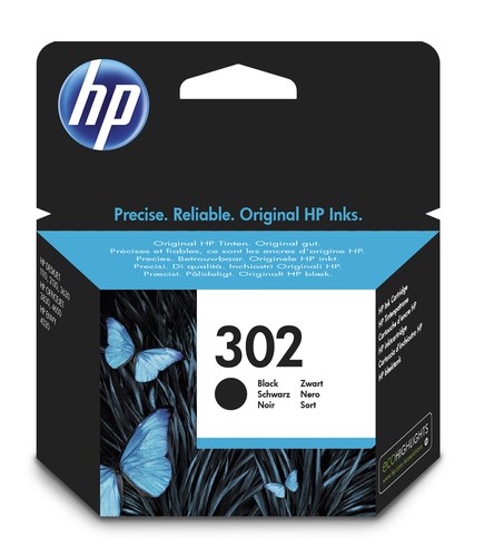 HPF6U66AE HP No. 302 Inkjet Cartridge Black F6U66AE
