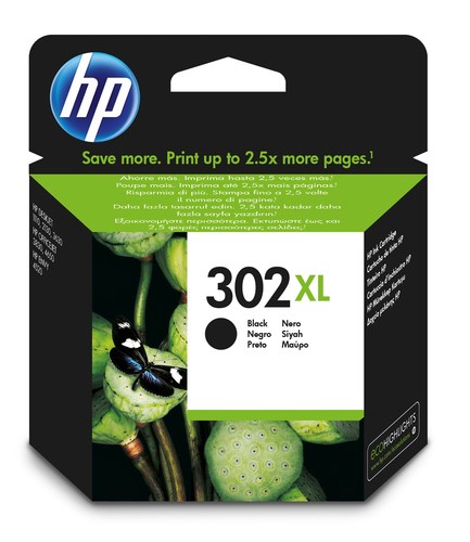 HPF6U68AE HP No. 302XL Inkjet Cartridge Black F6U68AE