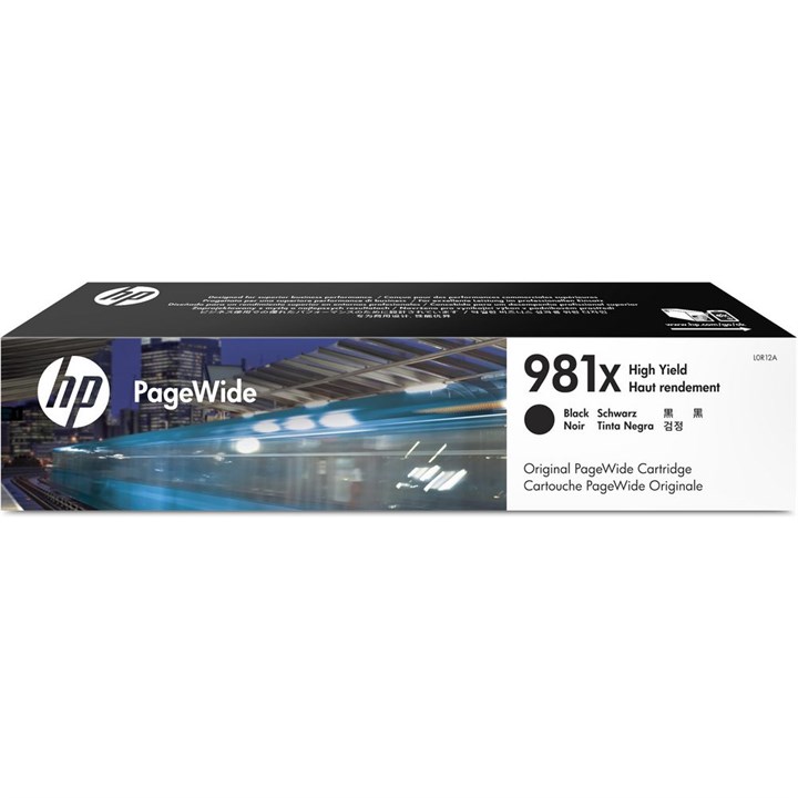 HPL0R12A HP 981X Ink Cartridge Black Original Pagewide HC L0R12A