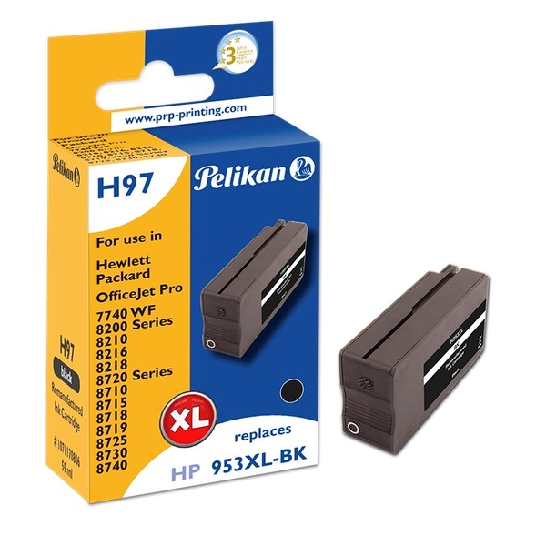 HPL0S70AEPEL Pelikan Ink Reman For HP 953XL Black (L0S70Ae)