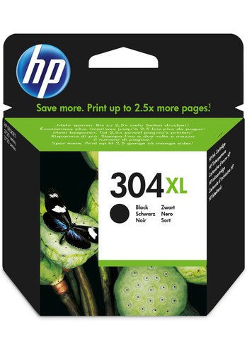 HPN9K08AE HP 304XL Original Ink Cartridge Black Pack of 1 N9K08AEBGX