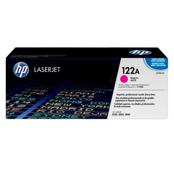 HPQ3963A HP No.122A Laser Toner Cartridge Magenta Code Q3963A