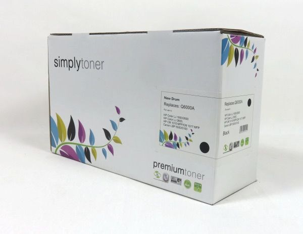 HPQ6000ARM SIMPLY HP LJ1600 2600 Toner Black Remanufactured L223 Q6000A