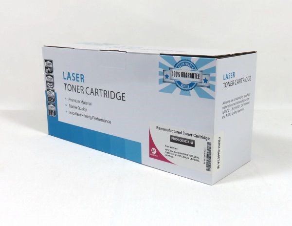 HPQ6003ARM SIMPLY HP LJ1600 2600 Toner Magenta Remanufactured L225 Q6003A