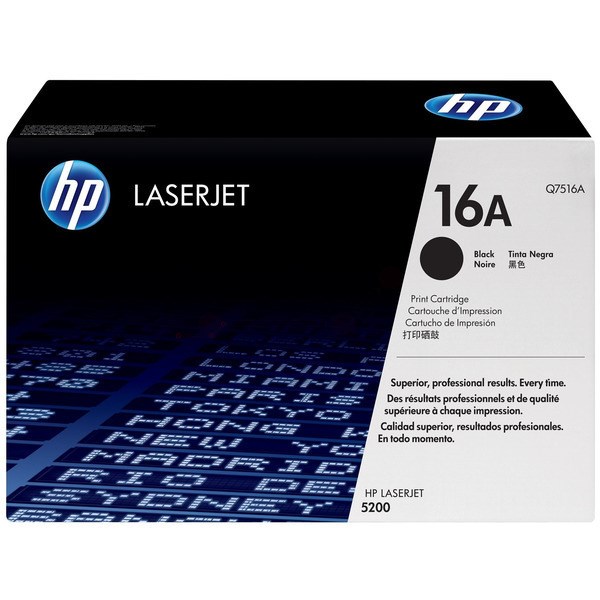 HPQ7516A HP No.16A Laser Toner Cartridge Black Code Q7516A