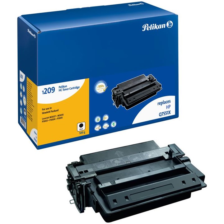 HPQ7551XPEL Pelikan Laser Toner For HP 51X Black (Q7551X)