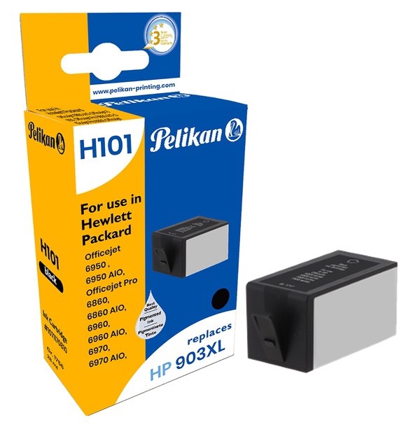 HPT6M15AEPEL Pelikan Ink Reman For HP 903XL Black (T6M15Ae)