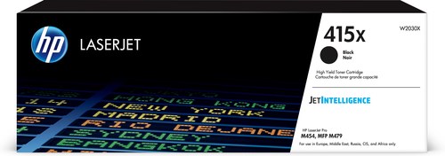 HPW2030X HP 415X Black Toner Cartridge W2030X
