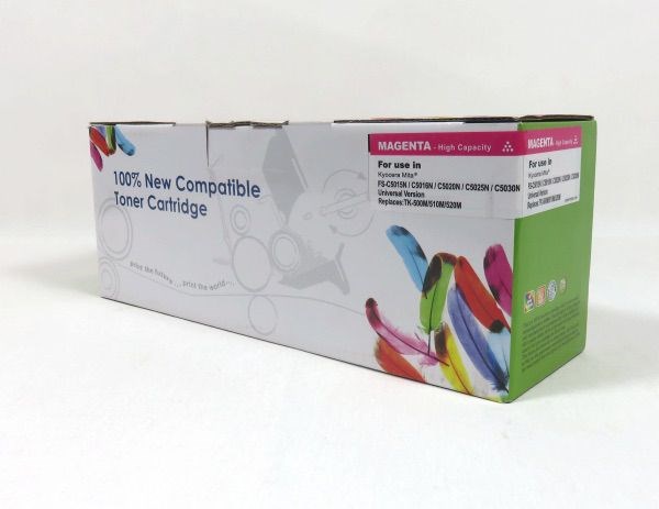 KYO3510M Kyocera Toner Magenta Compatible TK510C TK520C 1T02F3BEU0