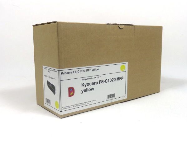 KYO3515Y Kyocera FSC1020 Toner Yellow Compatible TK150Y 1T05JKANL0