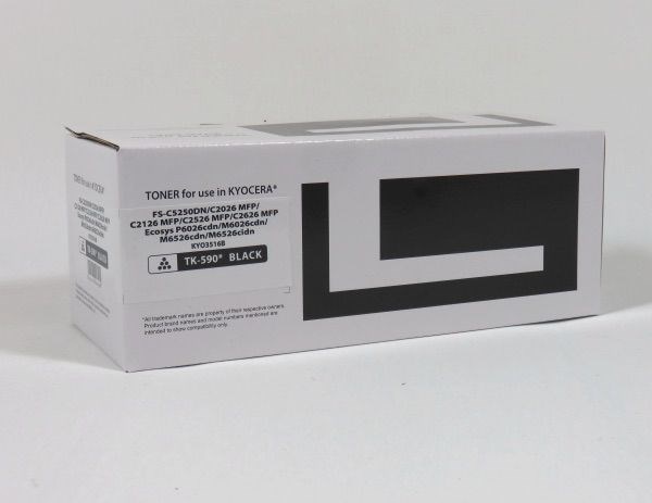 KYO3516B Kyocera FSC2016 2026 2126 Toner Black Compatible TK590K