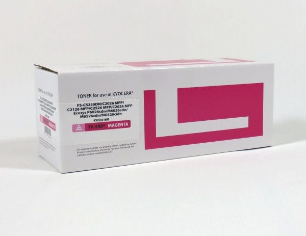 KYO3516M Kyocera FSC2016 2026 2126 Toner Magenta Compatible TK590M
