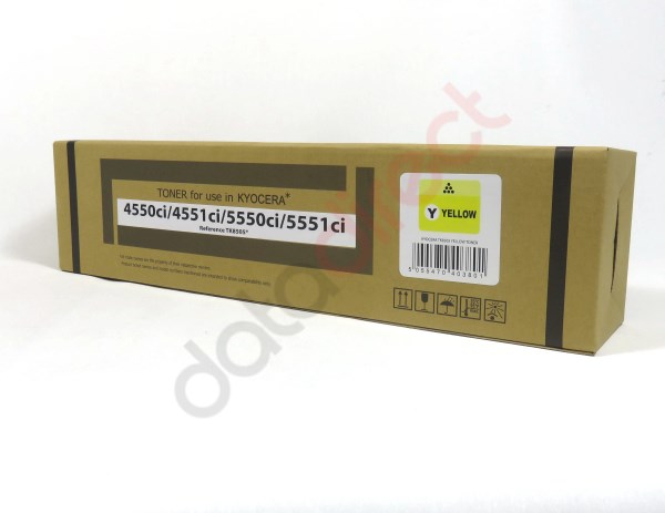 KYO3523Y Kyocera 4550 5550 Toner Yellow Compatible TK8505Y 1T02LCANL0