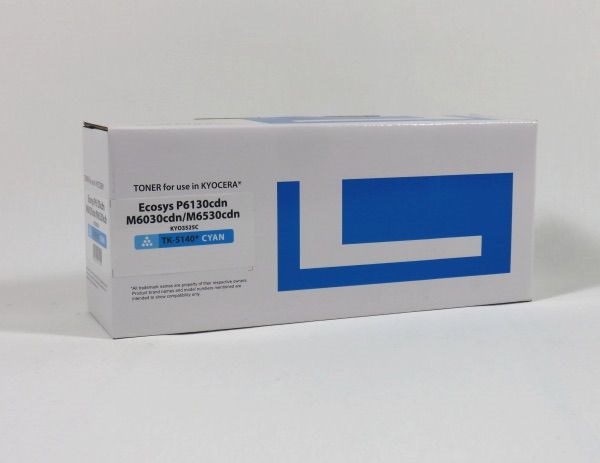 KYO3525C Kyocera M6030 6530 P6130 Toner Cyan Compatible TK5140C