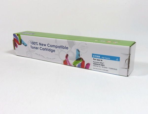 KYO3532C Kyocera 356 Toner Cyan Compatible TK5205