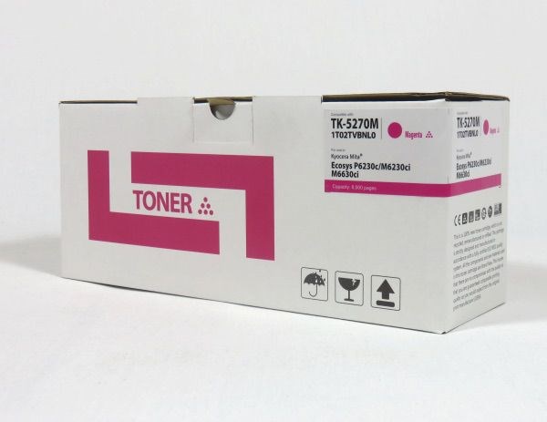 KYO3549M Kyocera P6230 M6230 6630 Toner Magenta Compatible TK5270M
