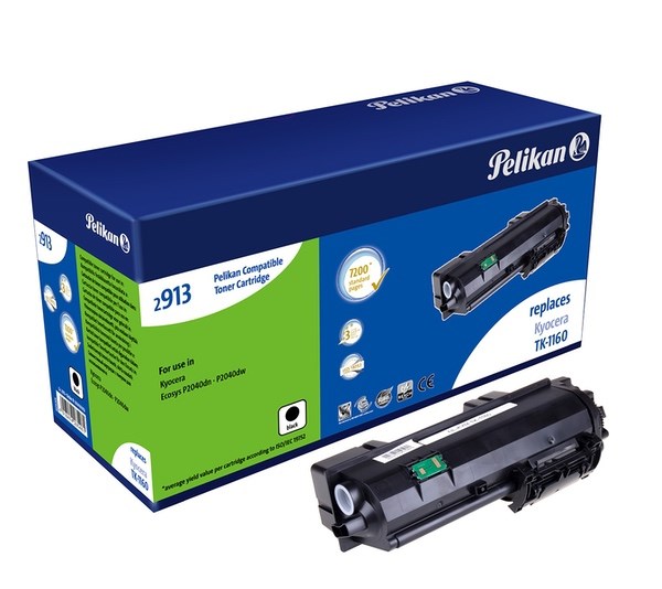 KYOTK1160PEL Pelikan Laser Toner For Kyocera TK-1160 Black