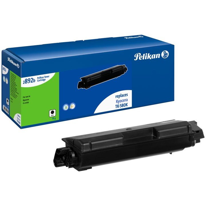 KYOTK580BPEL Pelikan Laser Toner For Kyocera TK-580B Black