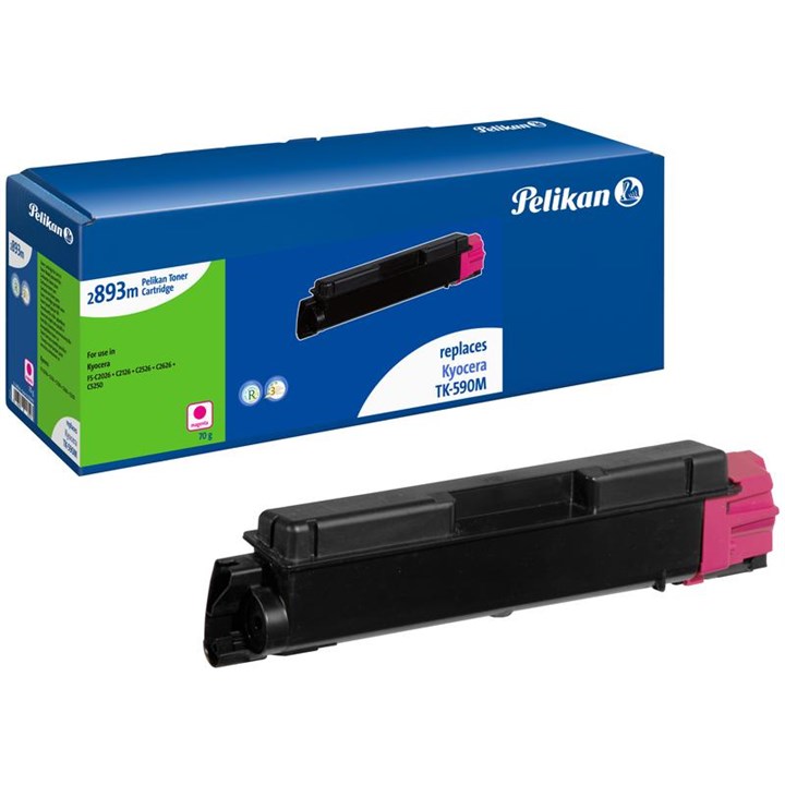 KYOTK590MPEL Pelikan Laser Toner For Kyocera TK-590M Magenta