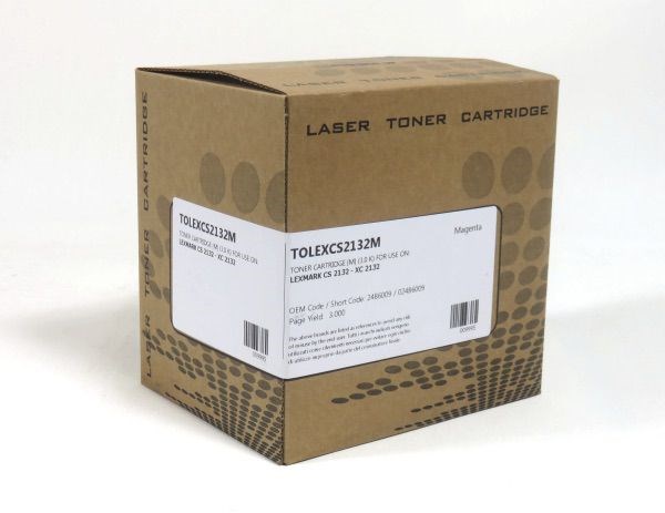 LEX24B6009RM Lexmark XC2130 XC2132 Magenta Remanufactured 3K