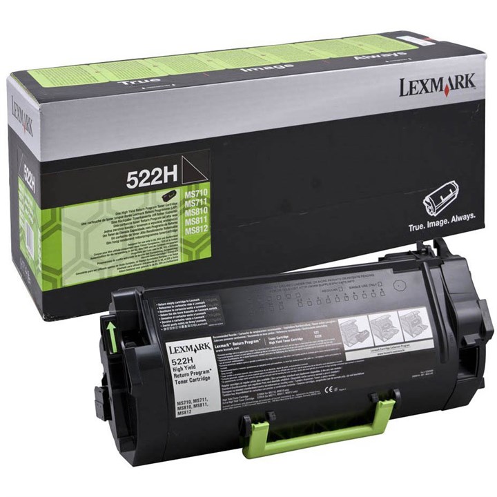 LEX52D2H00 Lexmark 522H High Cap Return Programme Toner