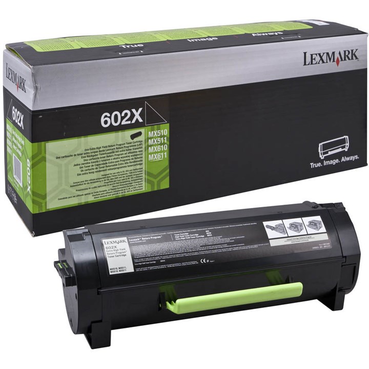 LEX60F2X00 Lexmark 602X Extra HY Return Program Toner Black