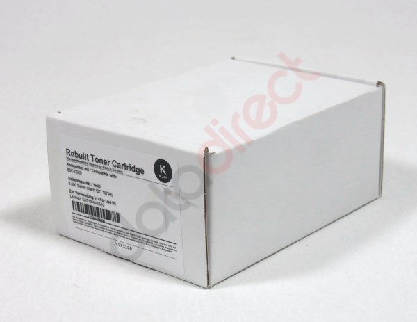 LEX802SKRM Lexmark CX310 410 510 Toner Black Remanufactured 802SKRM 2.5K